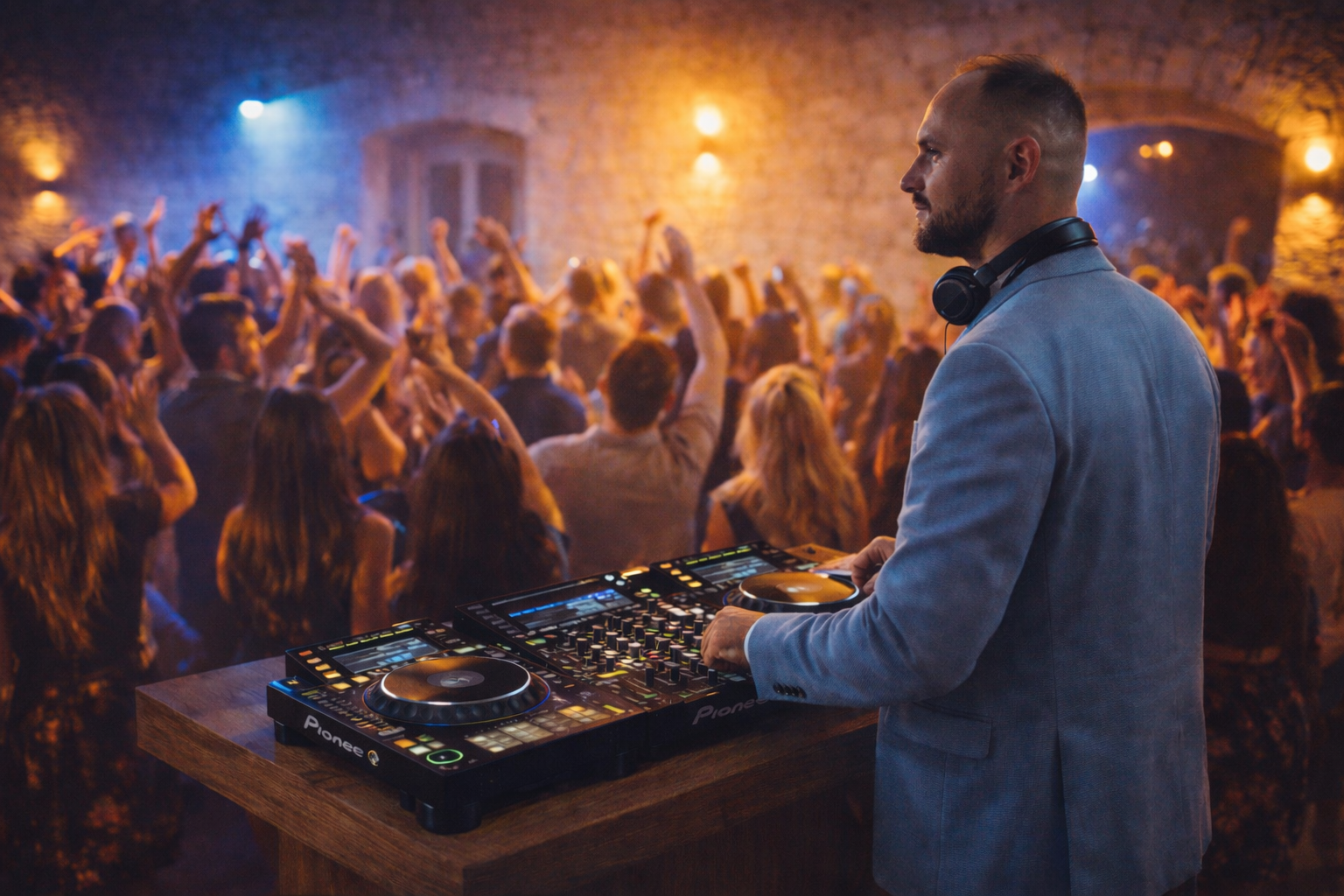 Un vrai DJ mariage ou DJ événementiel ne passait pas de la musique. Il créait des souvenirs.