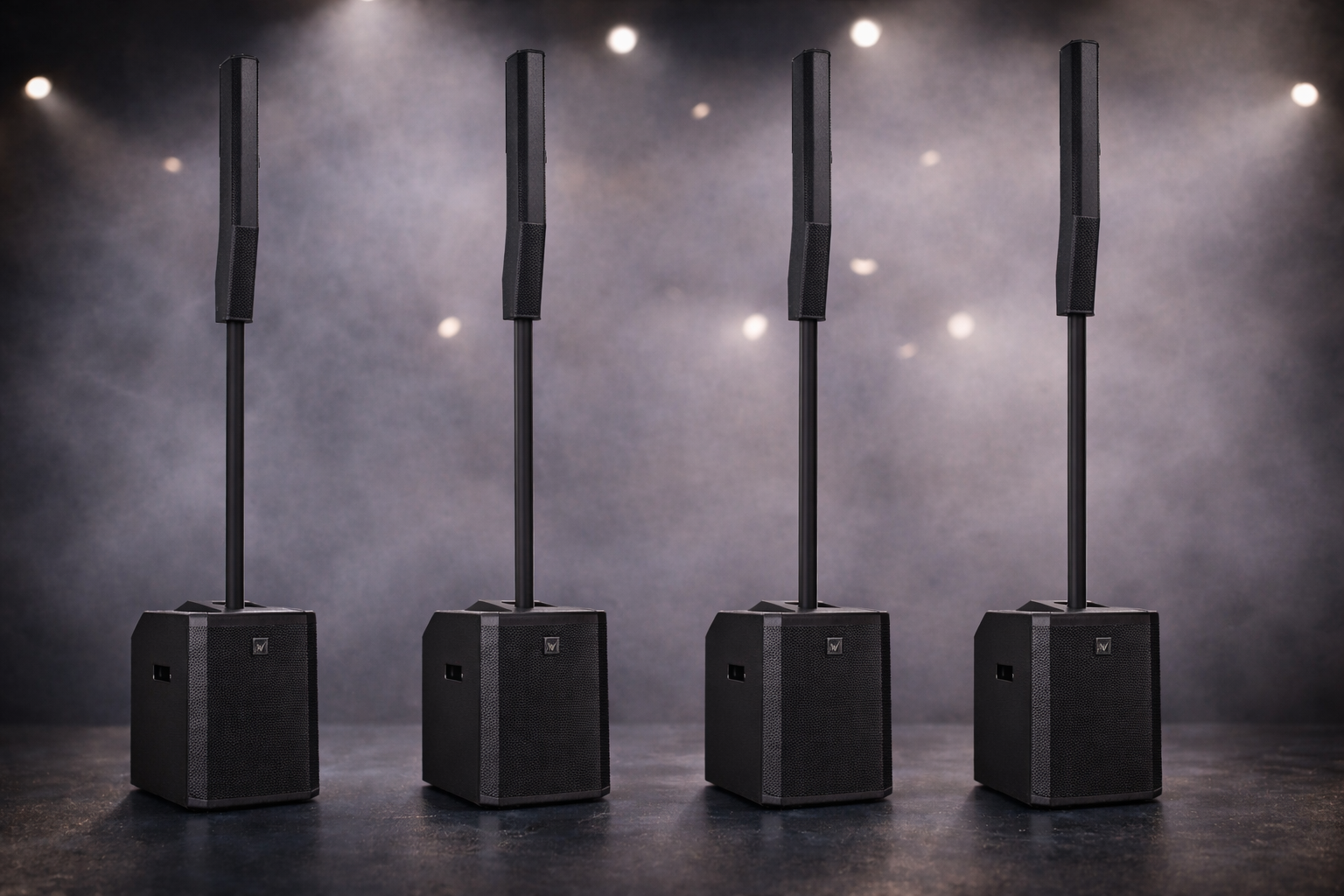 Location pack son Electro Voice, colonne de son Evolve 50 1500 watts à Montpellier, Sète, Béziers, Agde, Clermont l'Hérault, Lunel, dans l'Hérault.