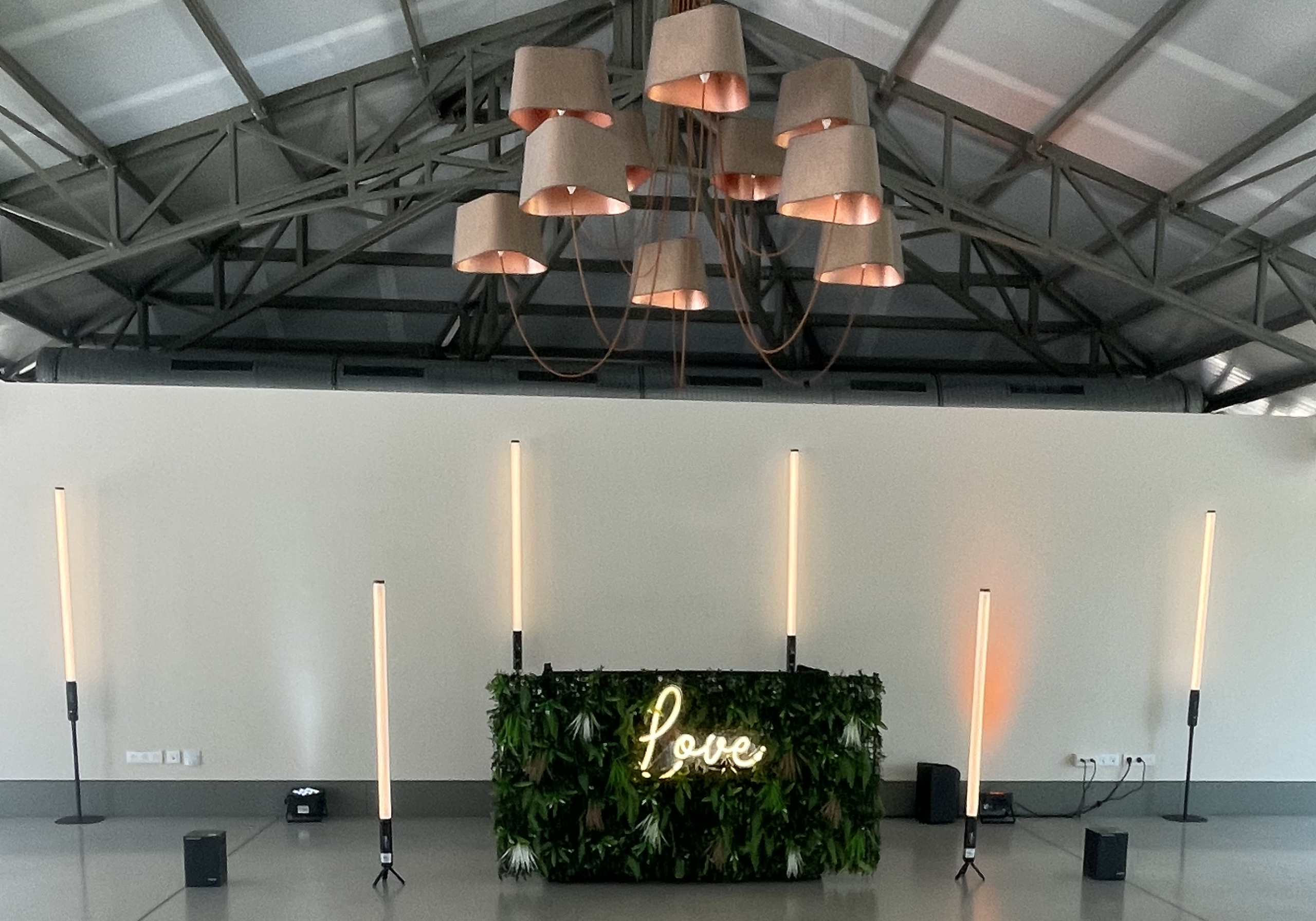 Installation sono et éclairage pour une soirée de mariage à Montpellier